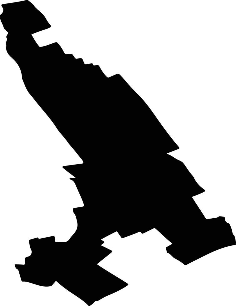 DIMITRIE CANTEMIR Romania silhouette map vector