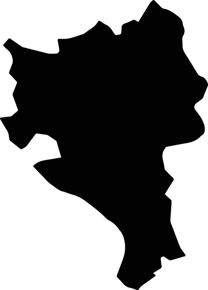 Disuq Egypt silhouette map vector