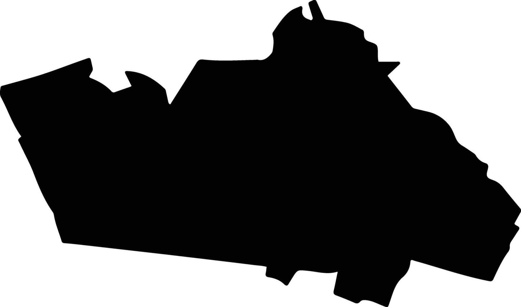 Doctor Mora Mexico silhouette map vector