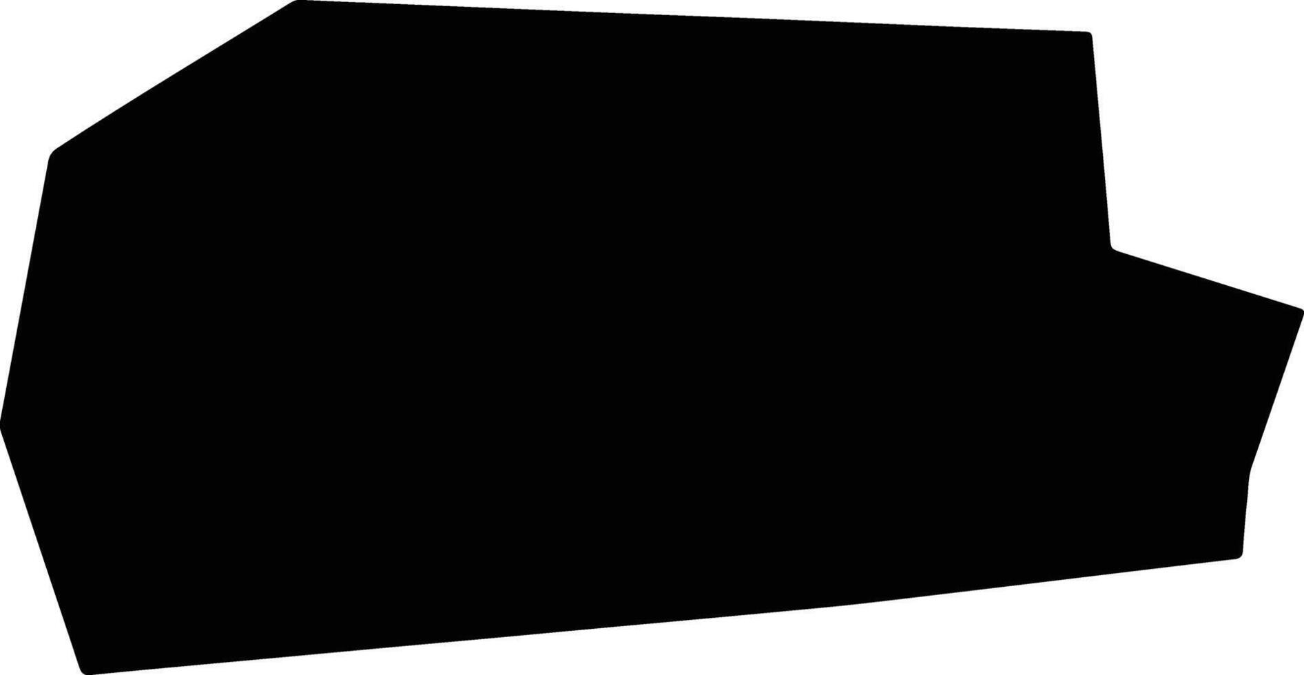 Dois Lajeados Brazil silhouette map vector