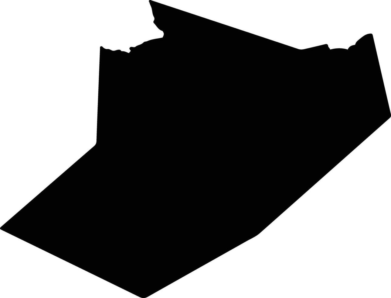 Dolakha Nepal silhouette map vector