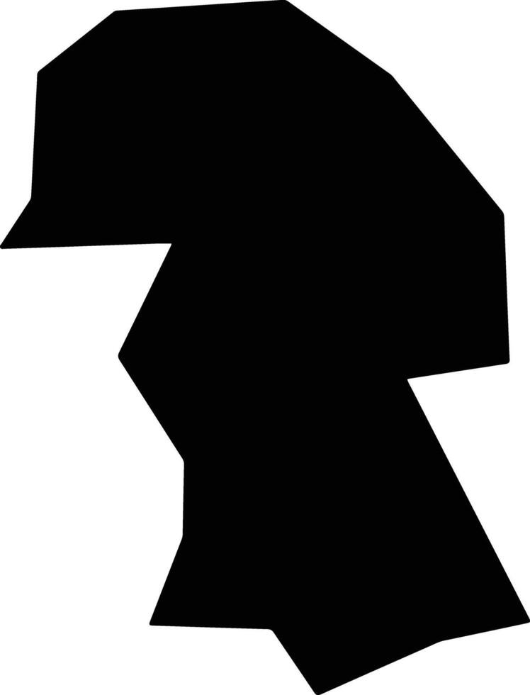 Dolgoprudny Russia silhouette map vector