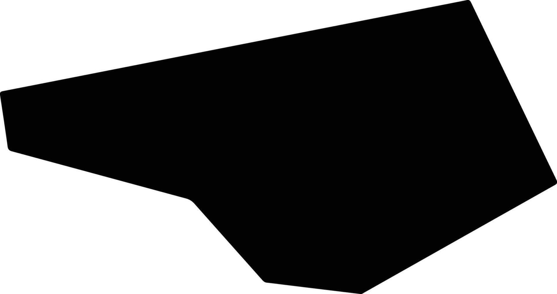Dolynska Ukraine silhouette map vector
