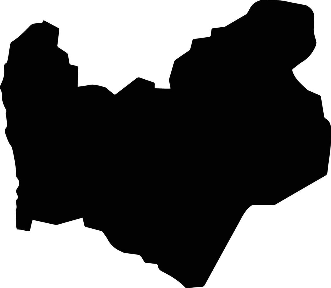 Dolores Uruguay silhouette map vector