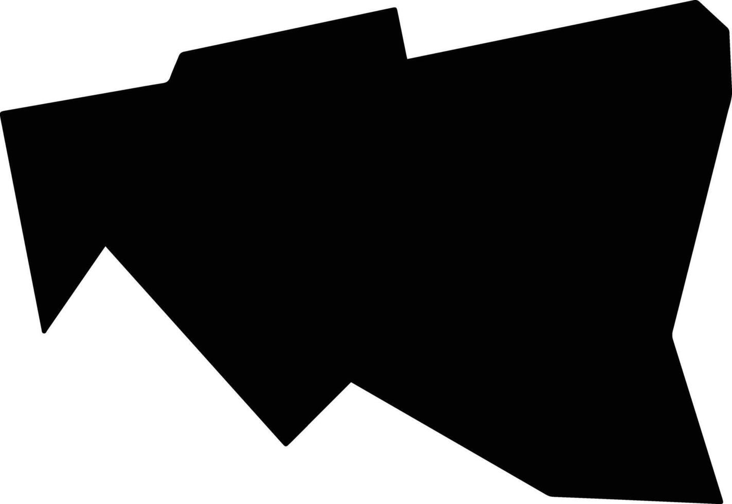 Dom Expedito Lopes Brazil silhouette map vector