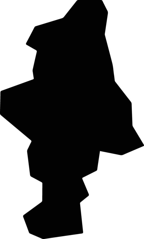 Dom Joaquim Brazil silhouette map vector
