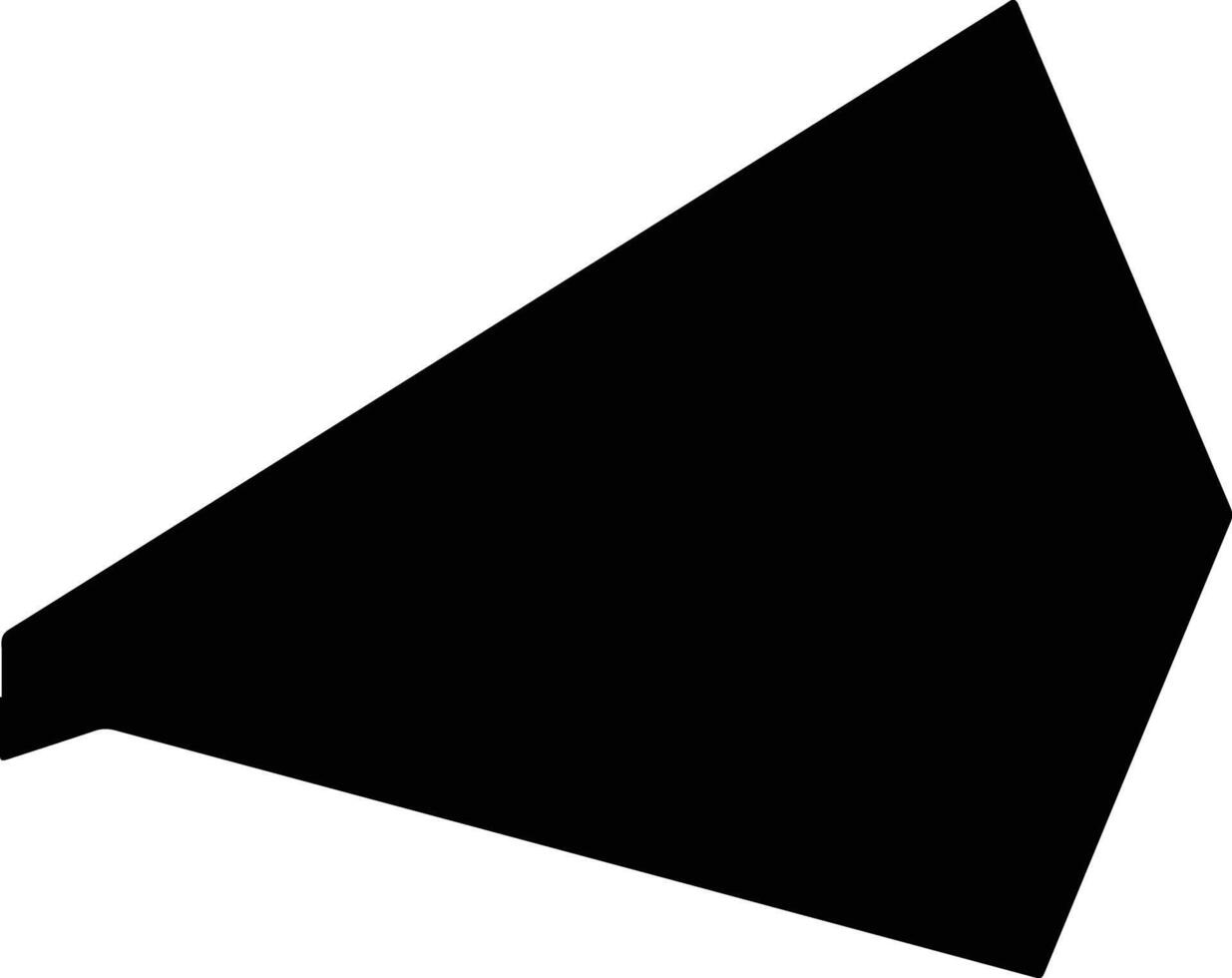 Dongdaemun gu South Korea silhouette map vector