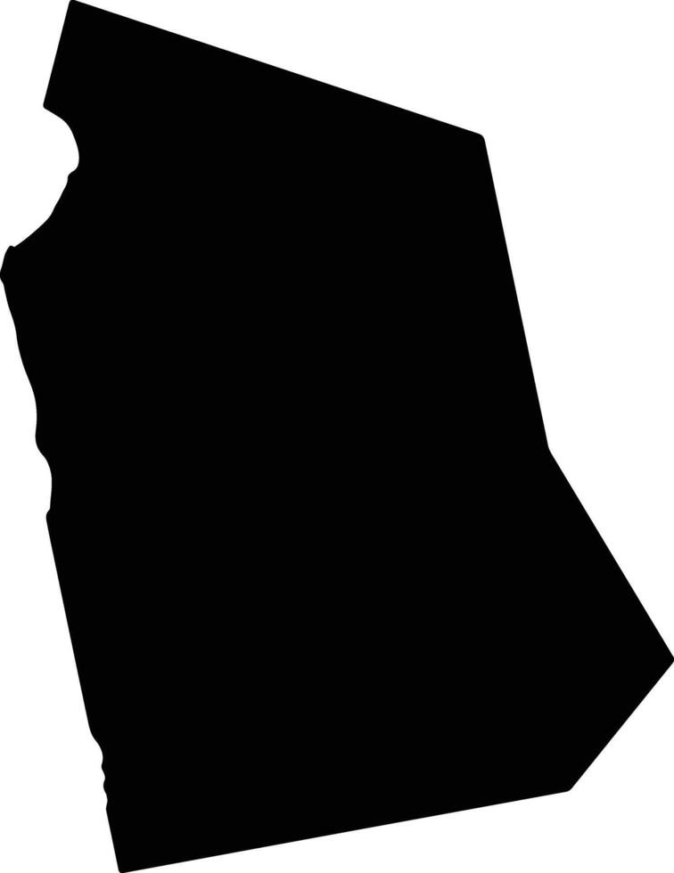 Dongfanglizuzizhixian China silhouette map vector