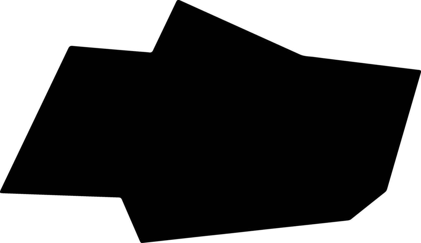 Donghaixian China silhouette map vector