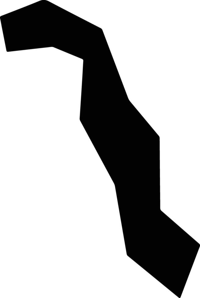 Doros Cyprus silhouette map vector