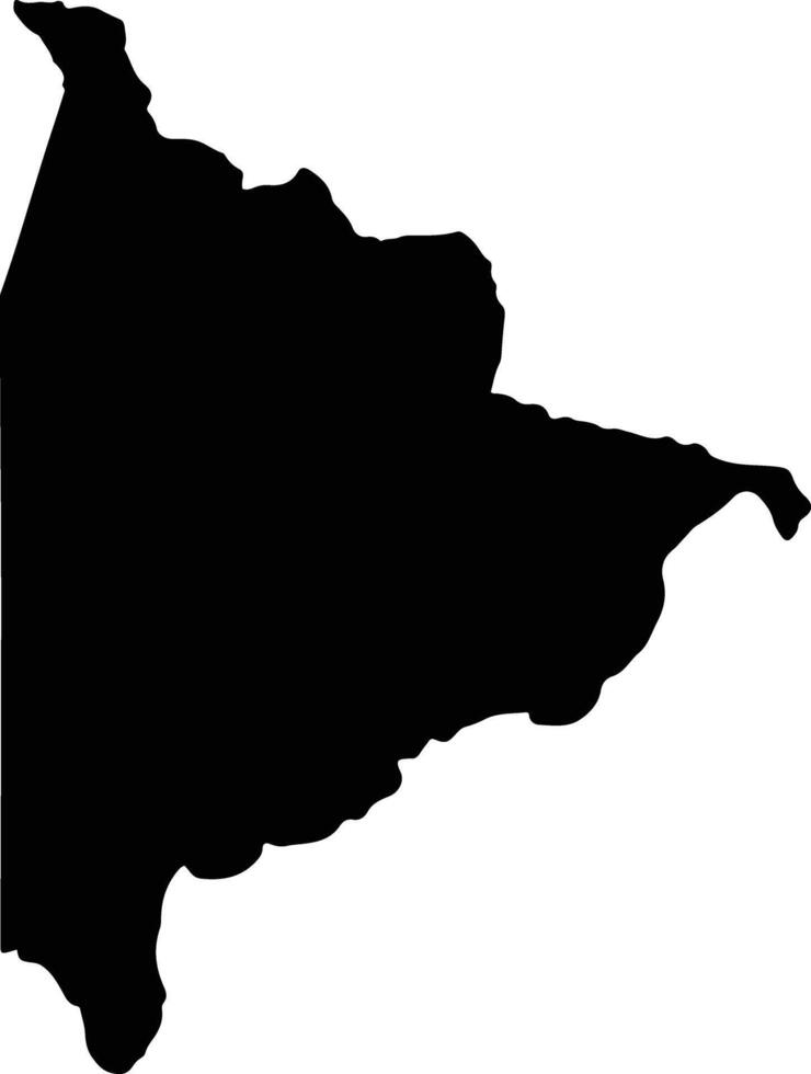 Dota Costa Rica silhouette map vector