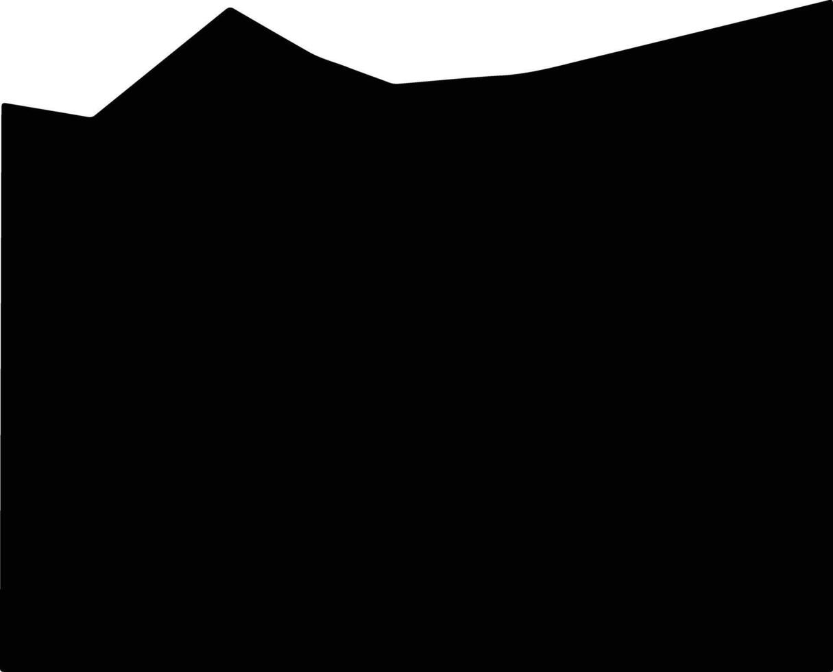 Douglas United States silhouette map vector