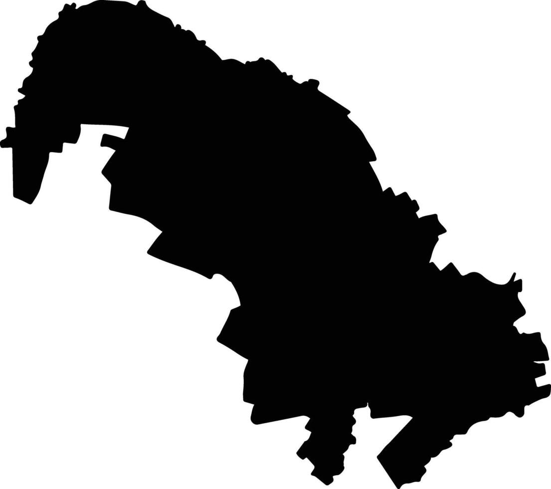 Dr Ruth Segomotsi Mompati South Africa silhouette map vector