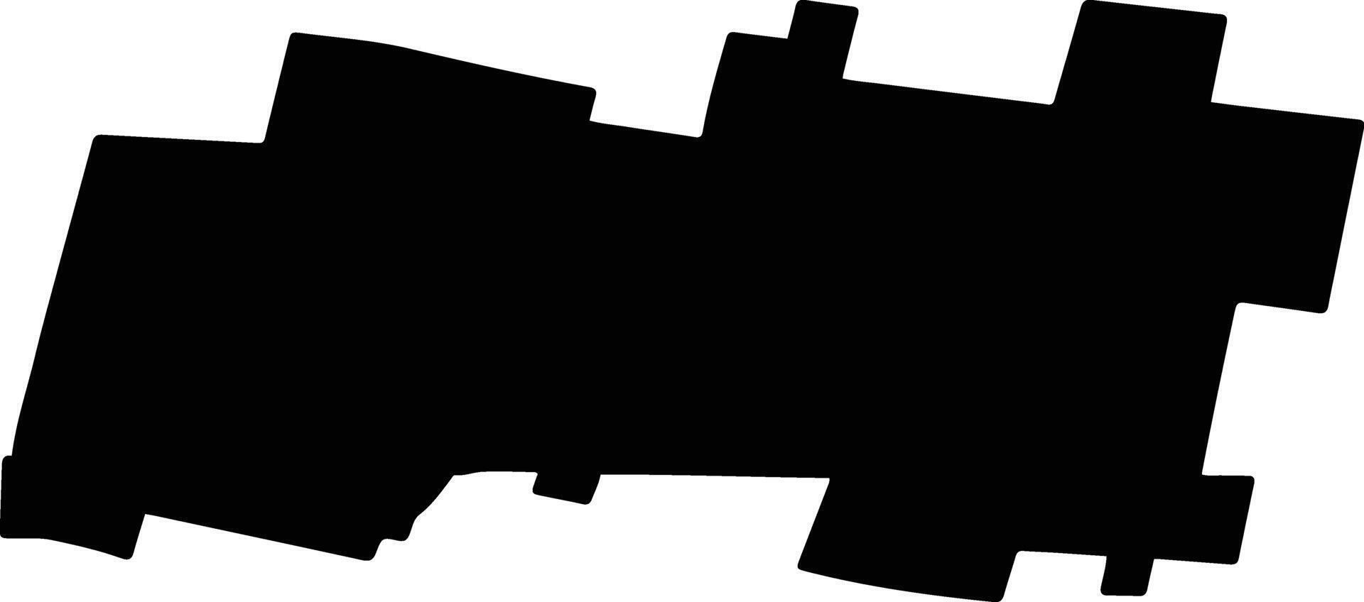 DRAGOS VODA Romania silhouette map vector
