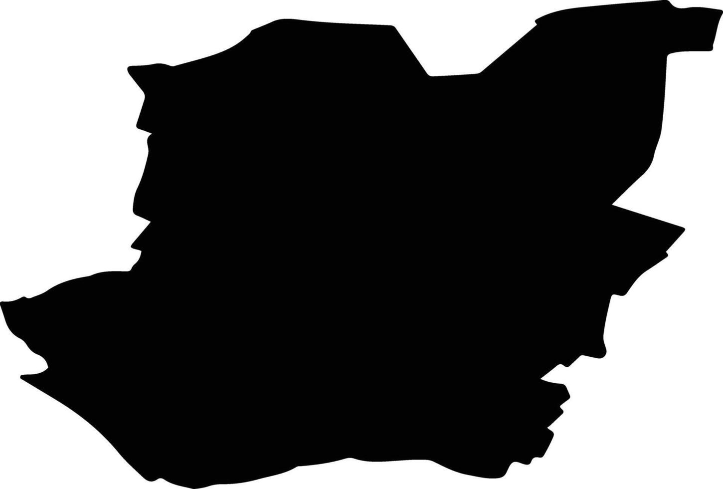 Duiven Netherlands silhouette map vector