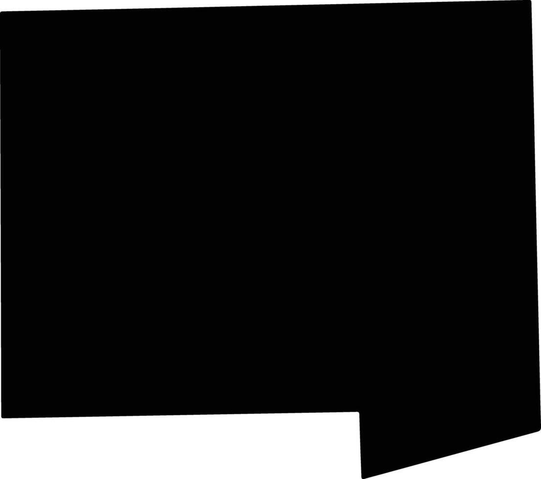 DuPage United States silhouette map vector