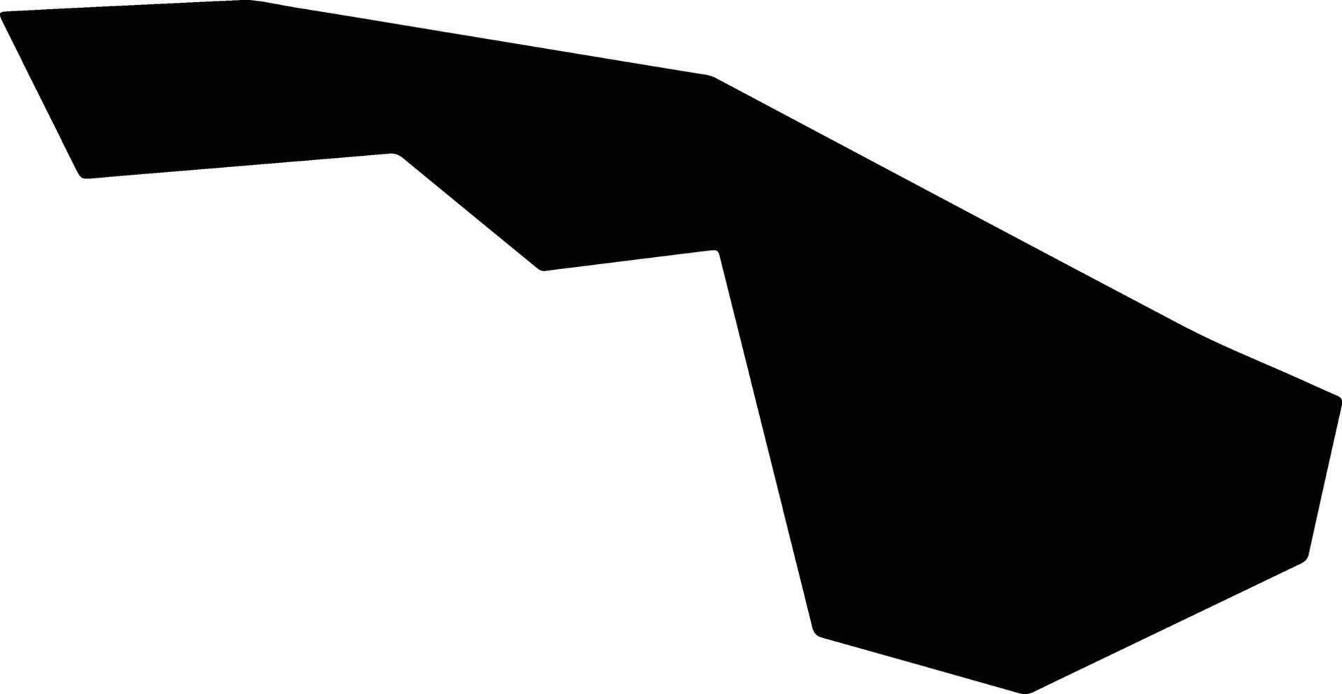 Dymes Cyprus silhouette map vector
