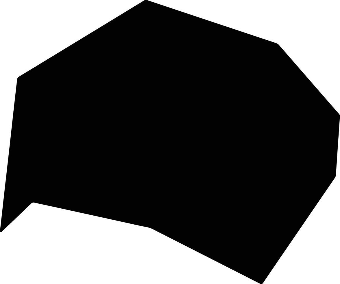 Dyo Potamoi Cyprus silhouette map vector