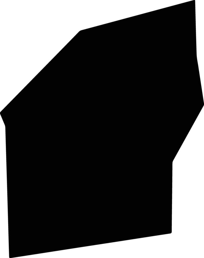Egaila Kuwait silhouette map vector