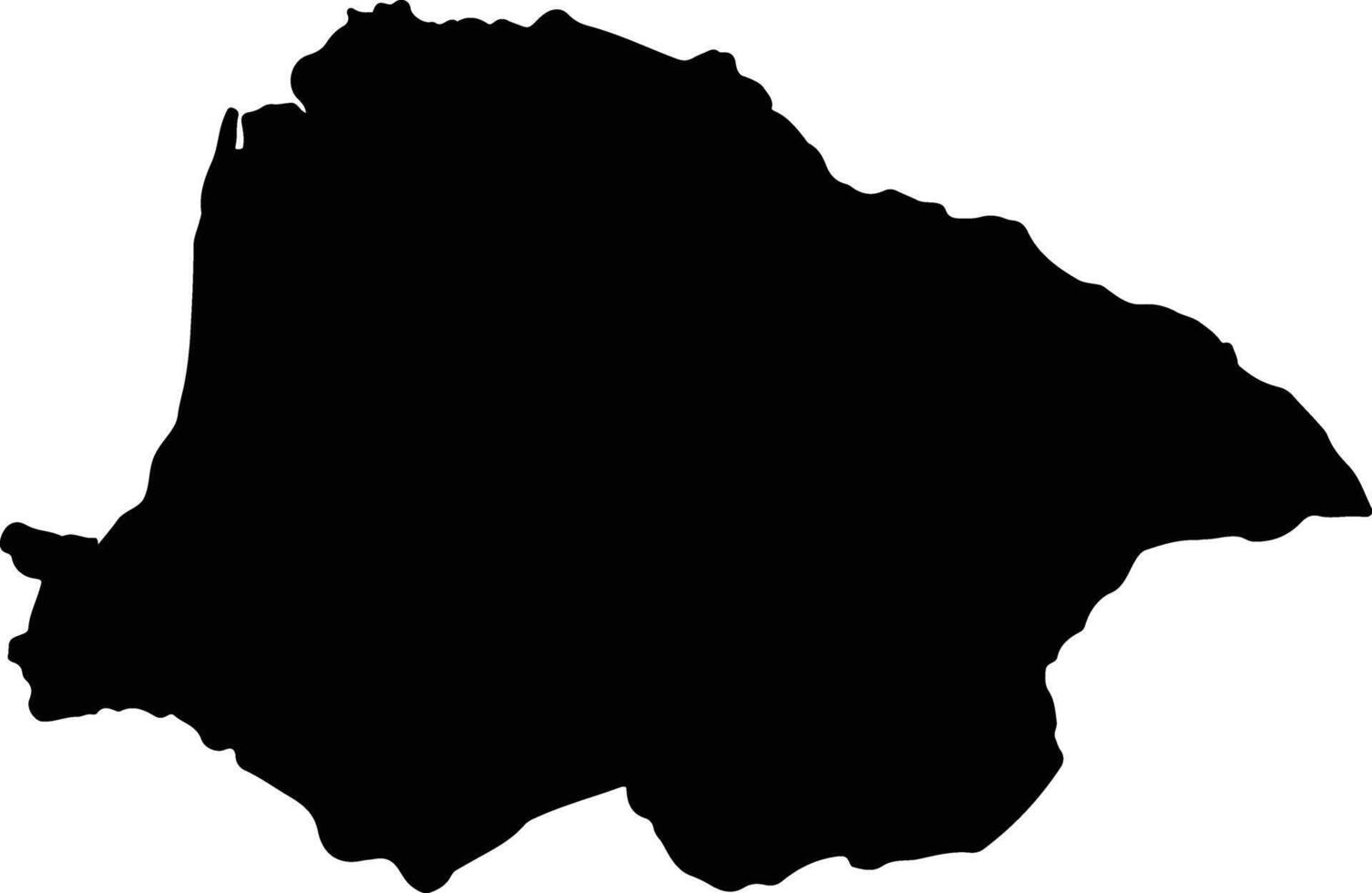 El Guabo Ecuador silhouette map vector