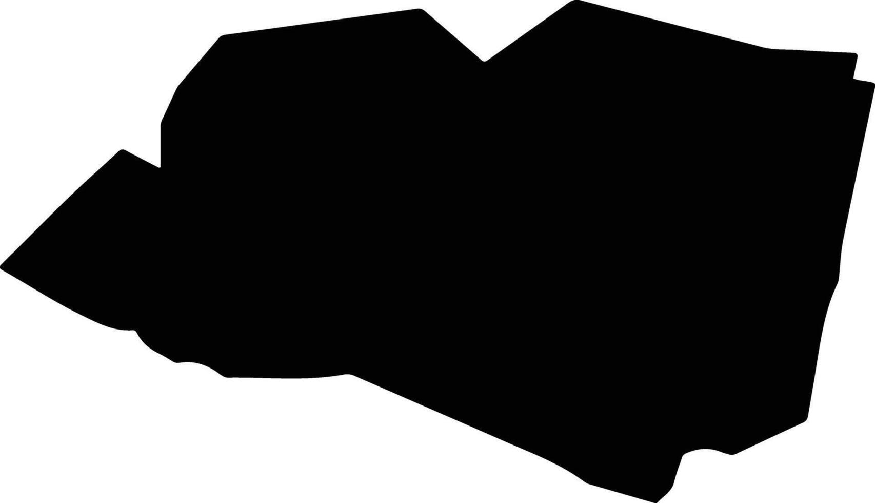 El Porvenir Mexico silhouette map vector