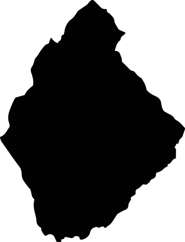 El Rosal Colombia silhouette map vector