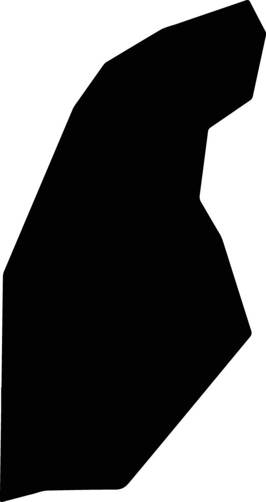El Tejar Guatemala silhouette map vector