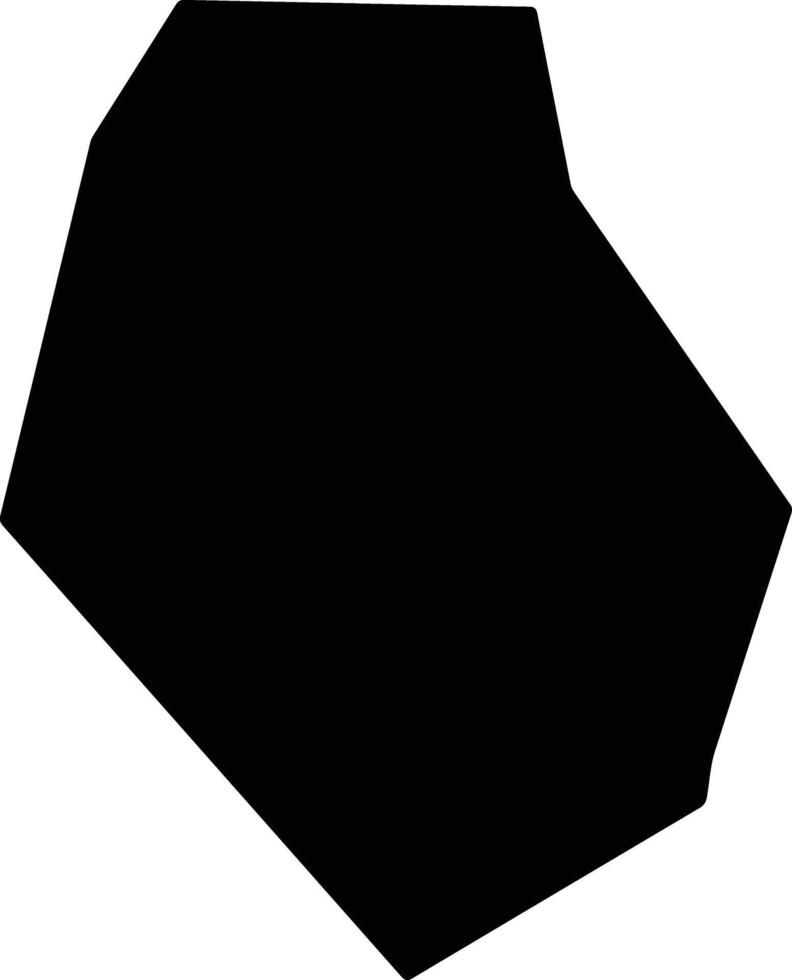 Empa Cyprus silhouette map vector