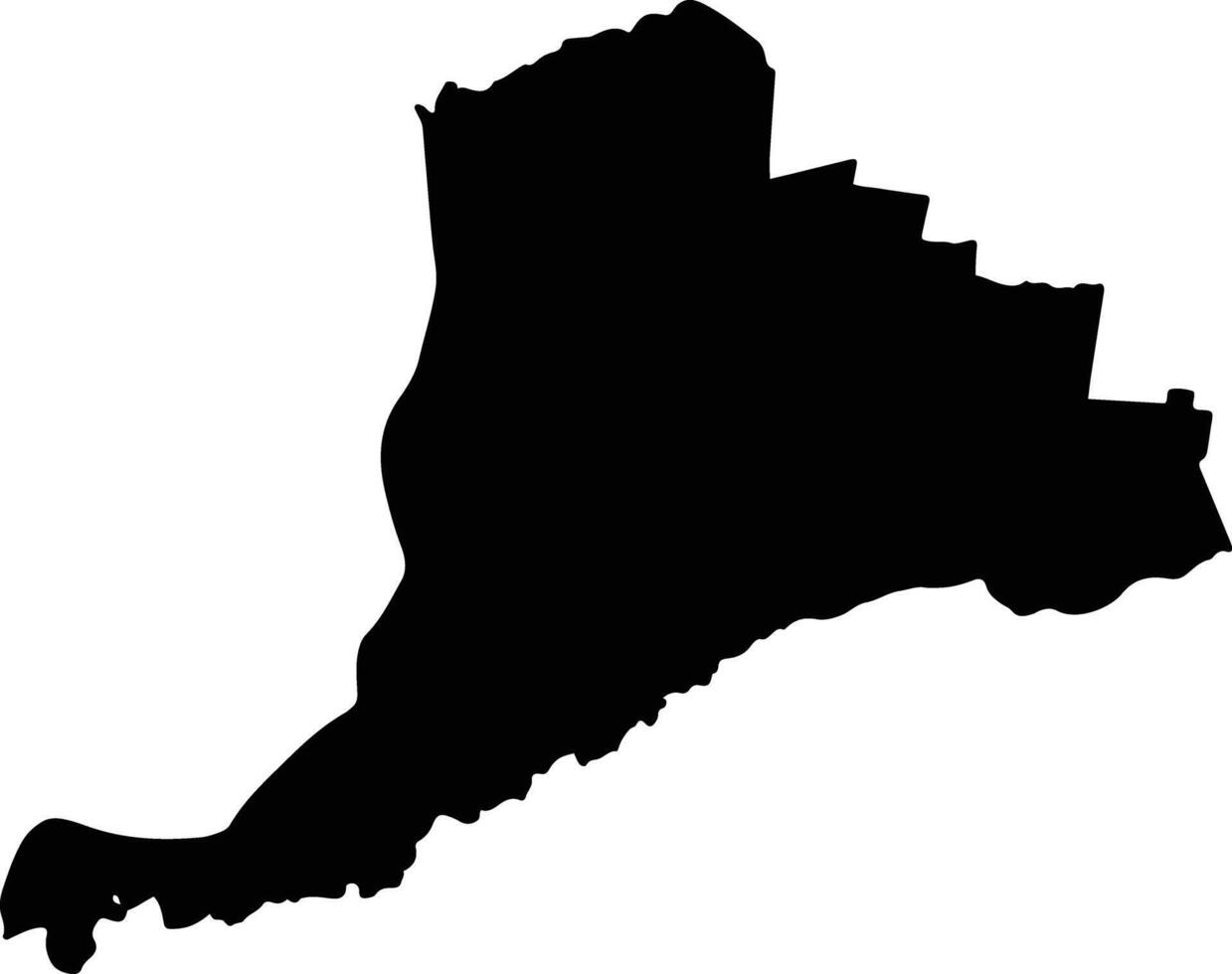 Empedrado Argentina silhouette map vector