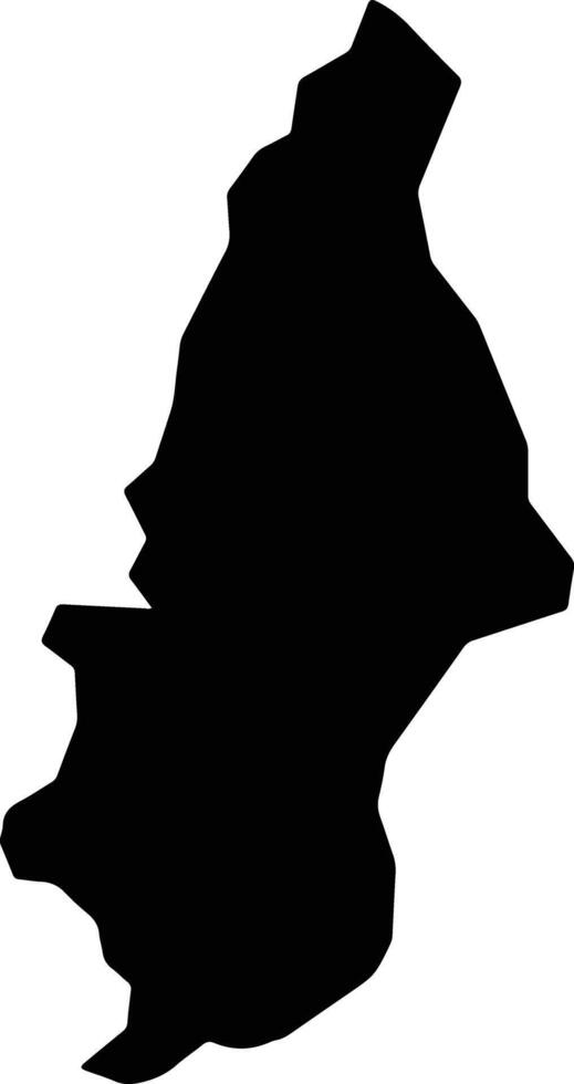 Enbar Pwin Millet Saint Lucia silhouette map vector