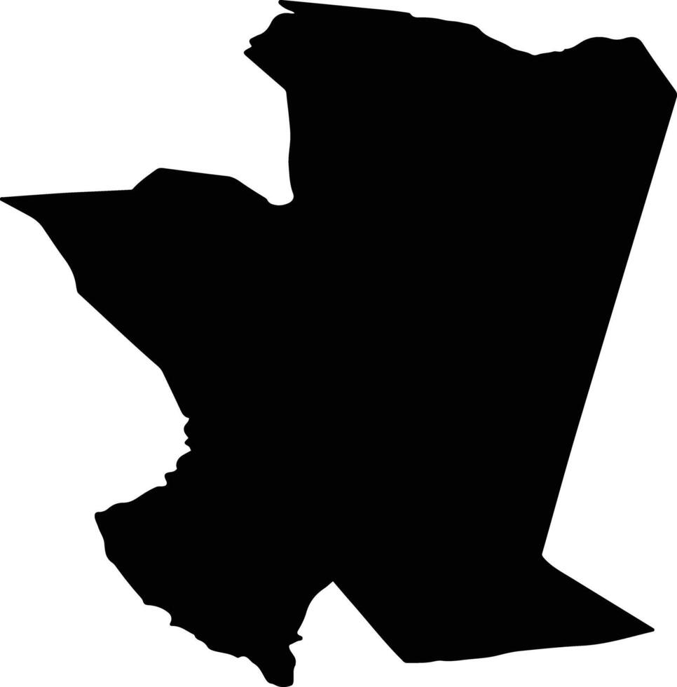 Engerdal nor Norway silhouette map vector