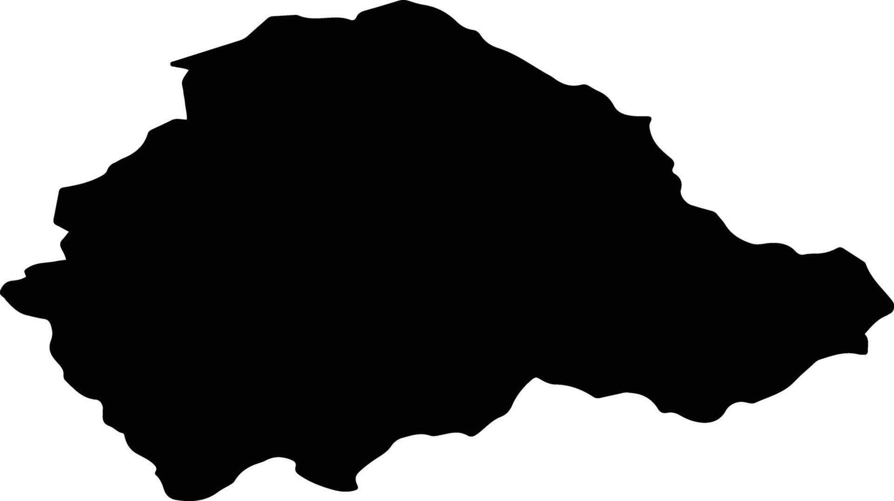 Entremont Switzerland silhouette map vector