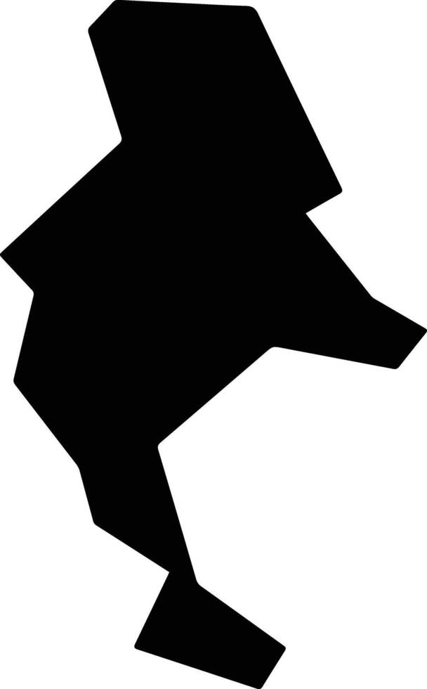 Epicho Cyprus silhouette map vector