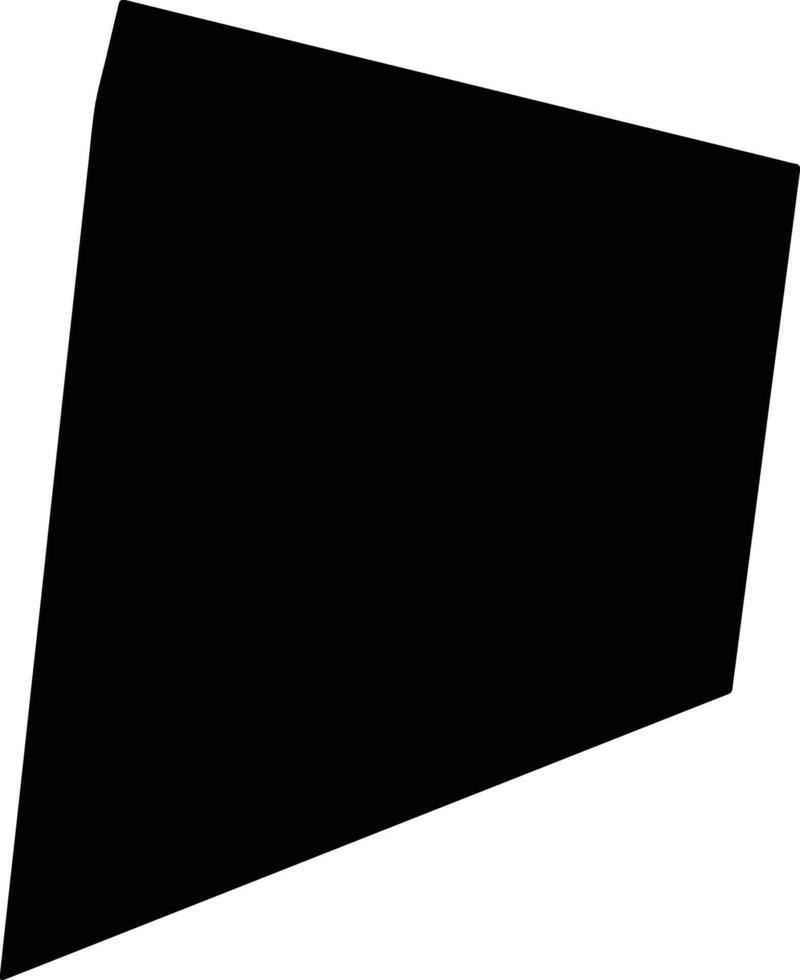 Epupa Namibia silhouette map vector