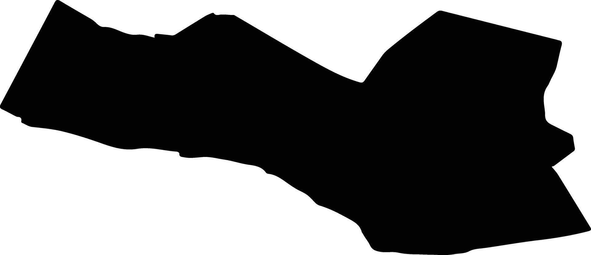 Ermelo Netherlands silhouette map vector