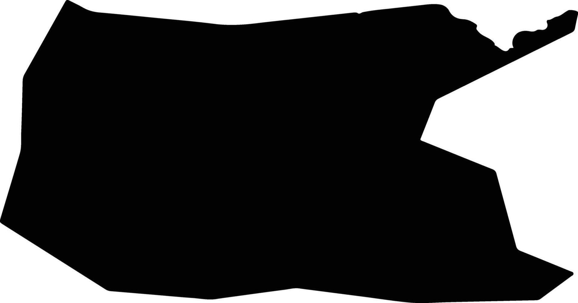 Erminxian China silhouette map vector