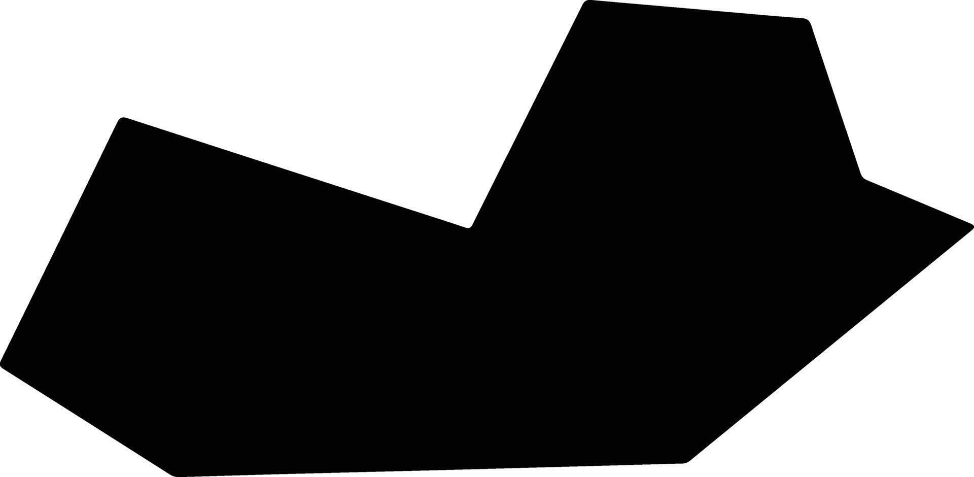 Ermo Brazil silhouette map vector