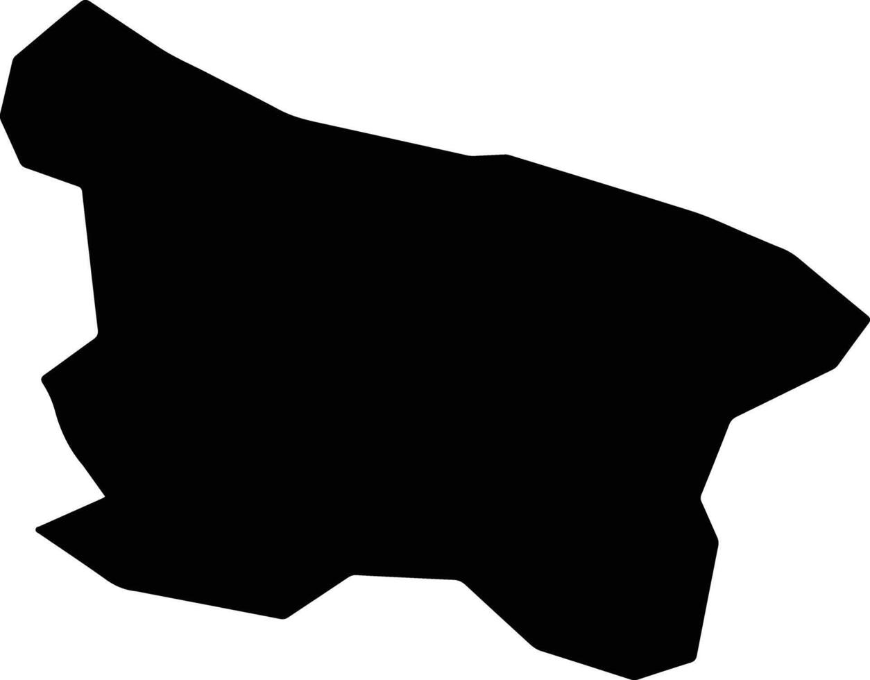 Ertuokeqi China silhouette map vector