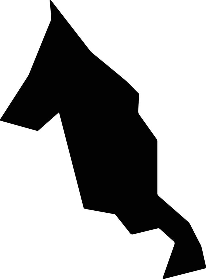Esenler Turkey silhouette map vector