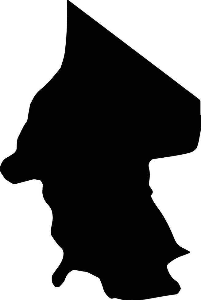 Eskil Turkey silhouette map vector