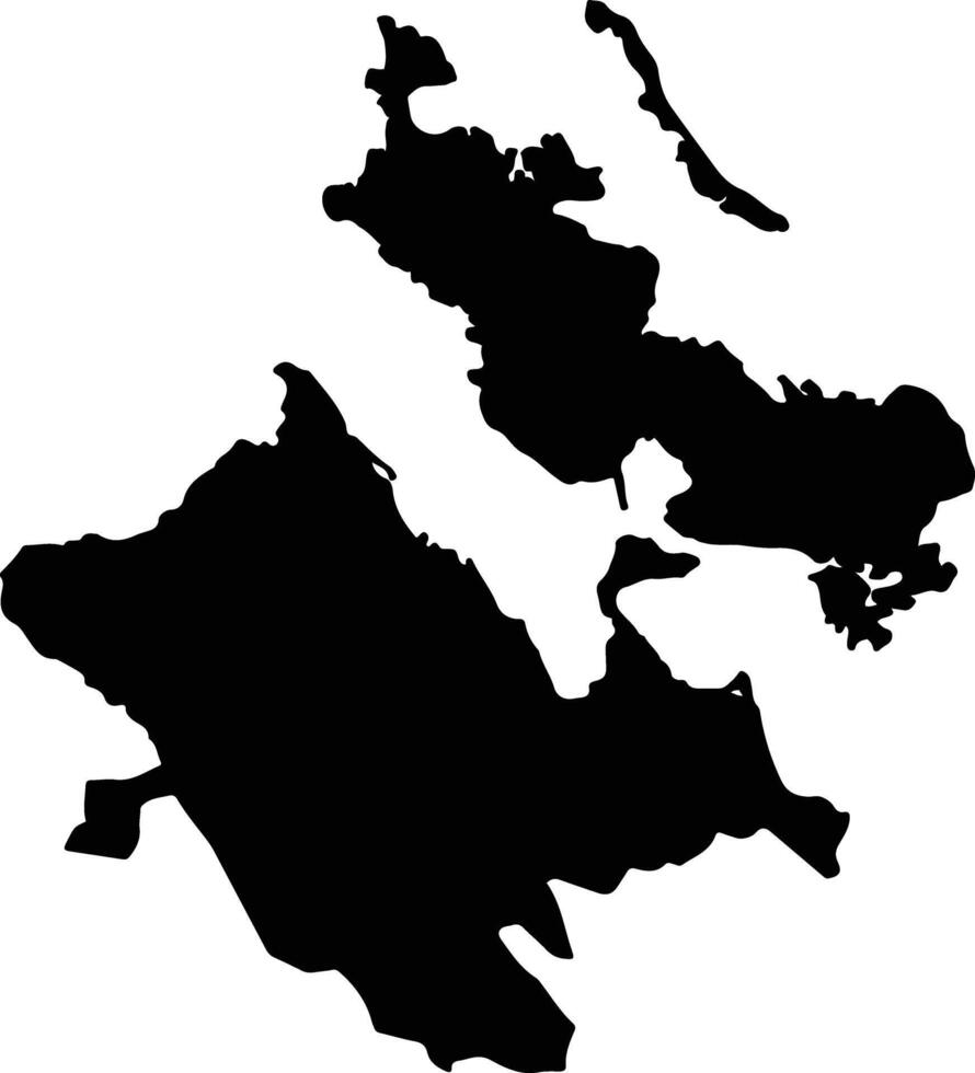 Esmeralda Cuba silhouette map vector