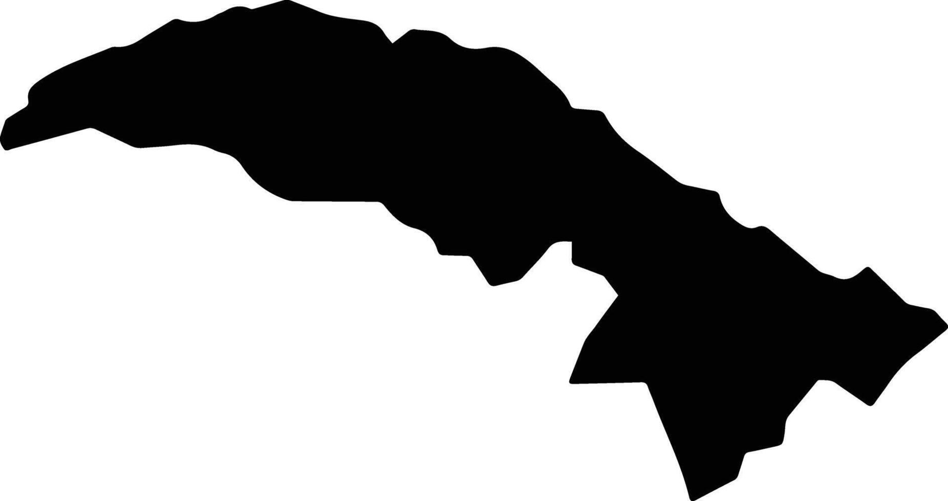 Espinosa Brazil silhouette map vector