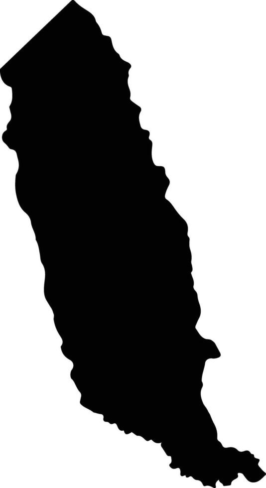 Esteller Venezuela silhouette map vector