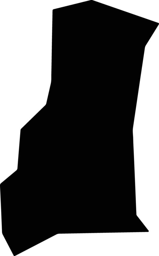 Estrela de Alagoas Brazil silhouette map vector