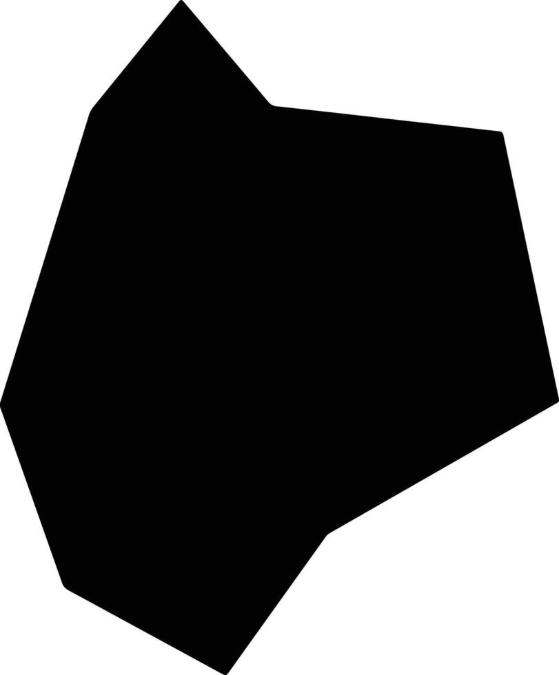 Faleia Cyprus silhouette map vector