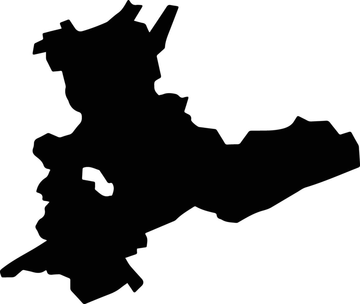 Faqus Egypt silhouette map vector