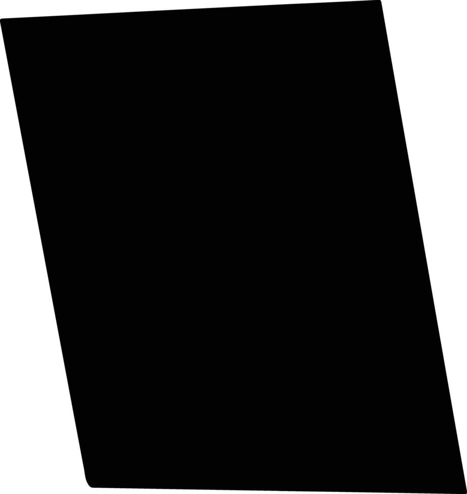 Farwaniya Kuwait silhouette map vector