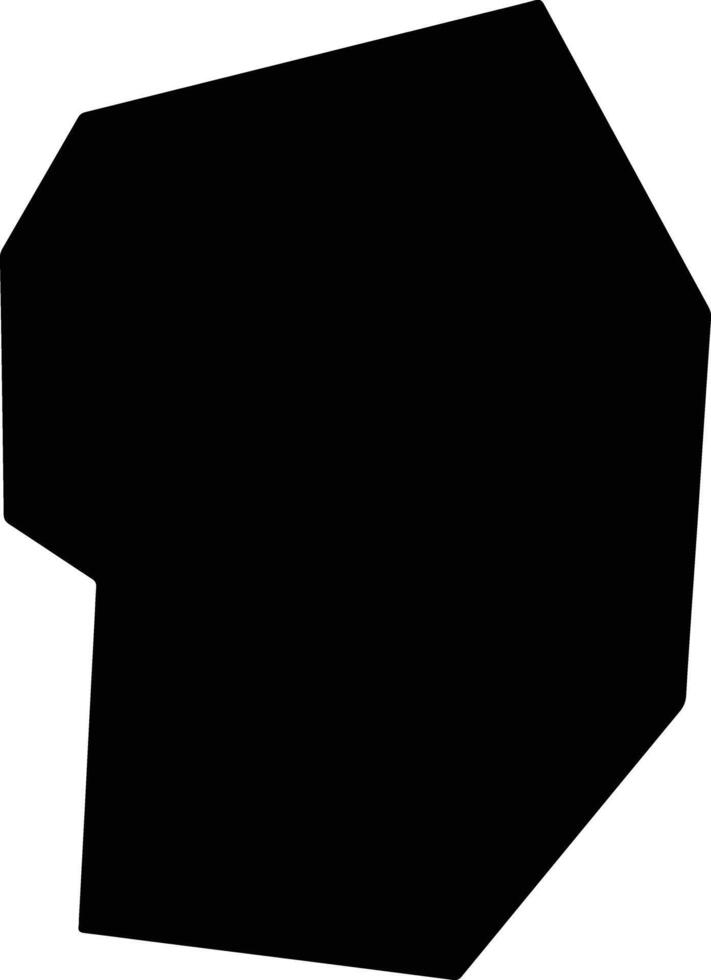 Fazenda Vilanova Brazil silhouette map vector