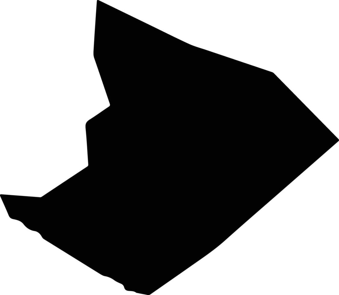 Felo Jekwi Liberia silhouette map vector