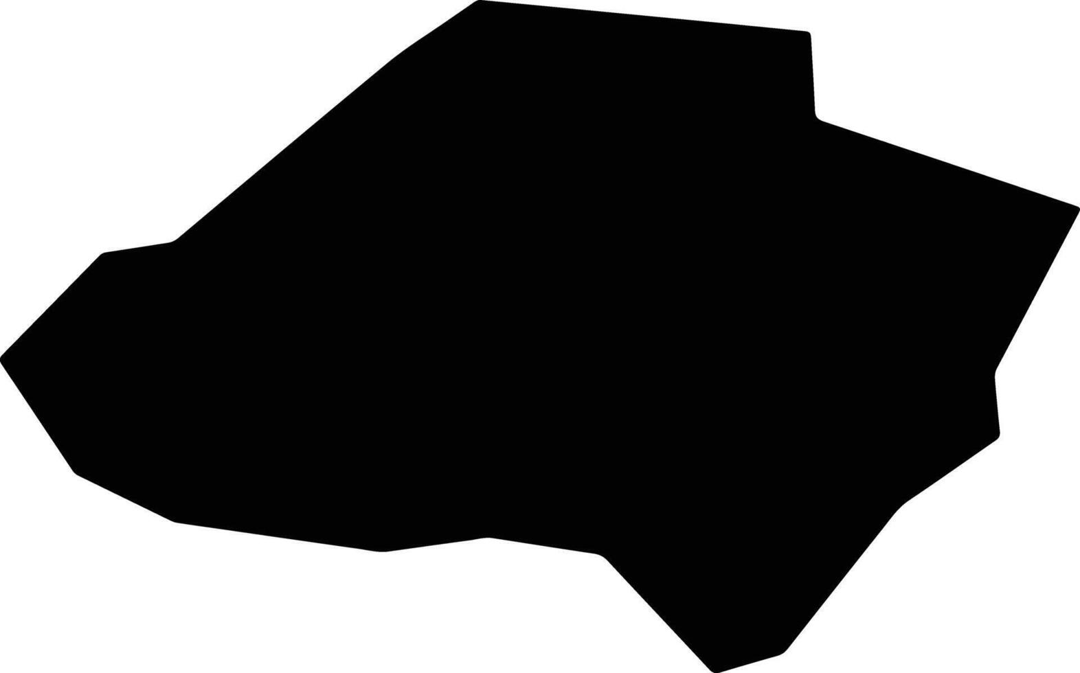 Flora Rica Brazil silhouette map vector